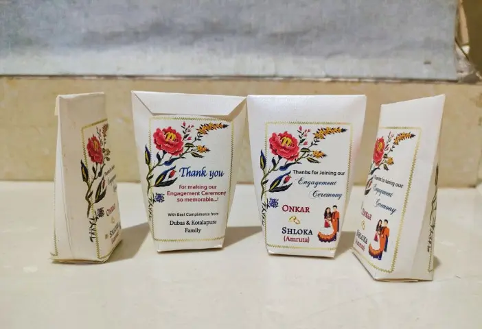 Custom paper-pouches customised paper bags manufacturer India