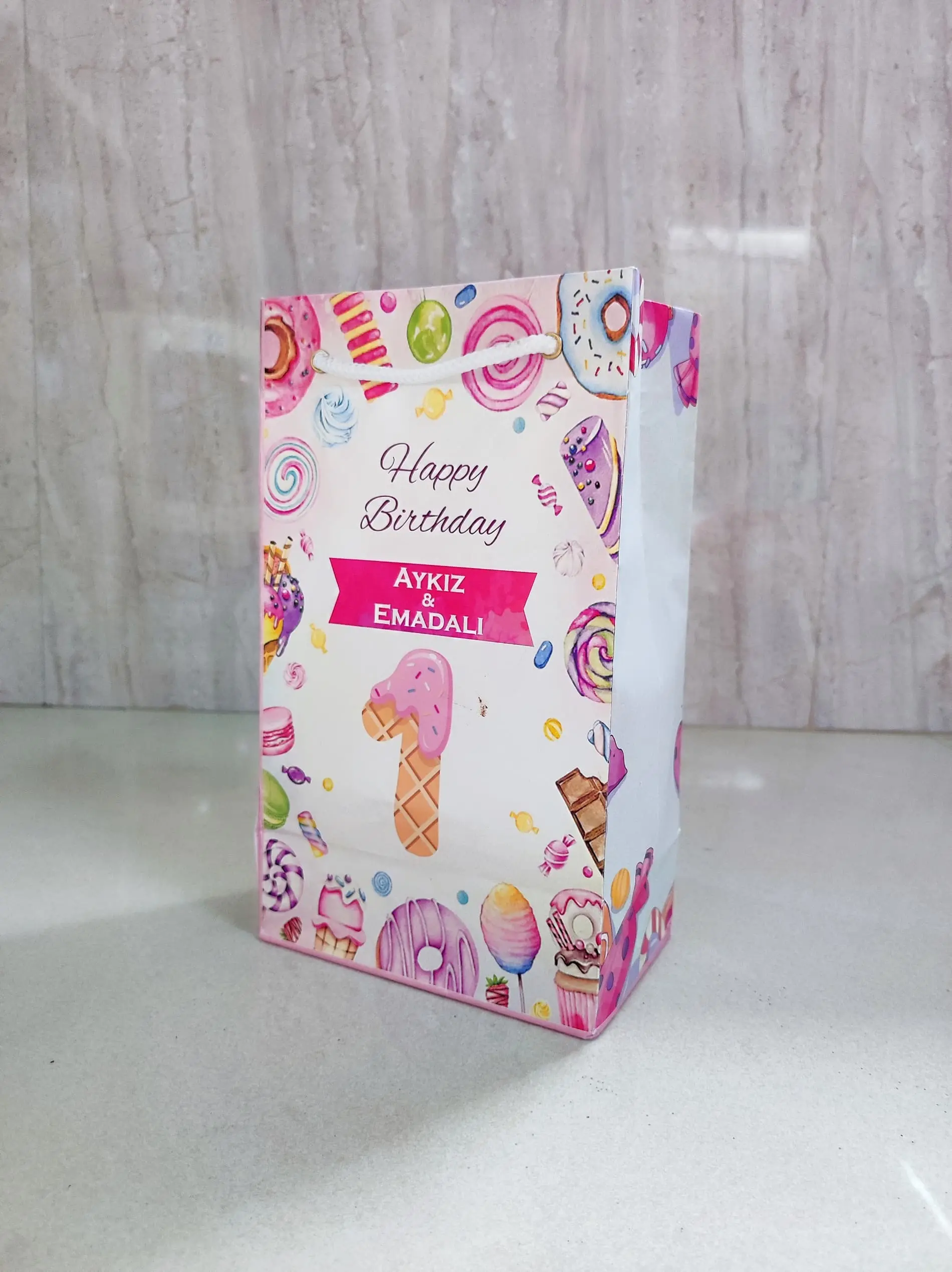 Custom return-gifts customised paper bags manufacturer India
