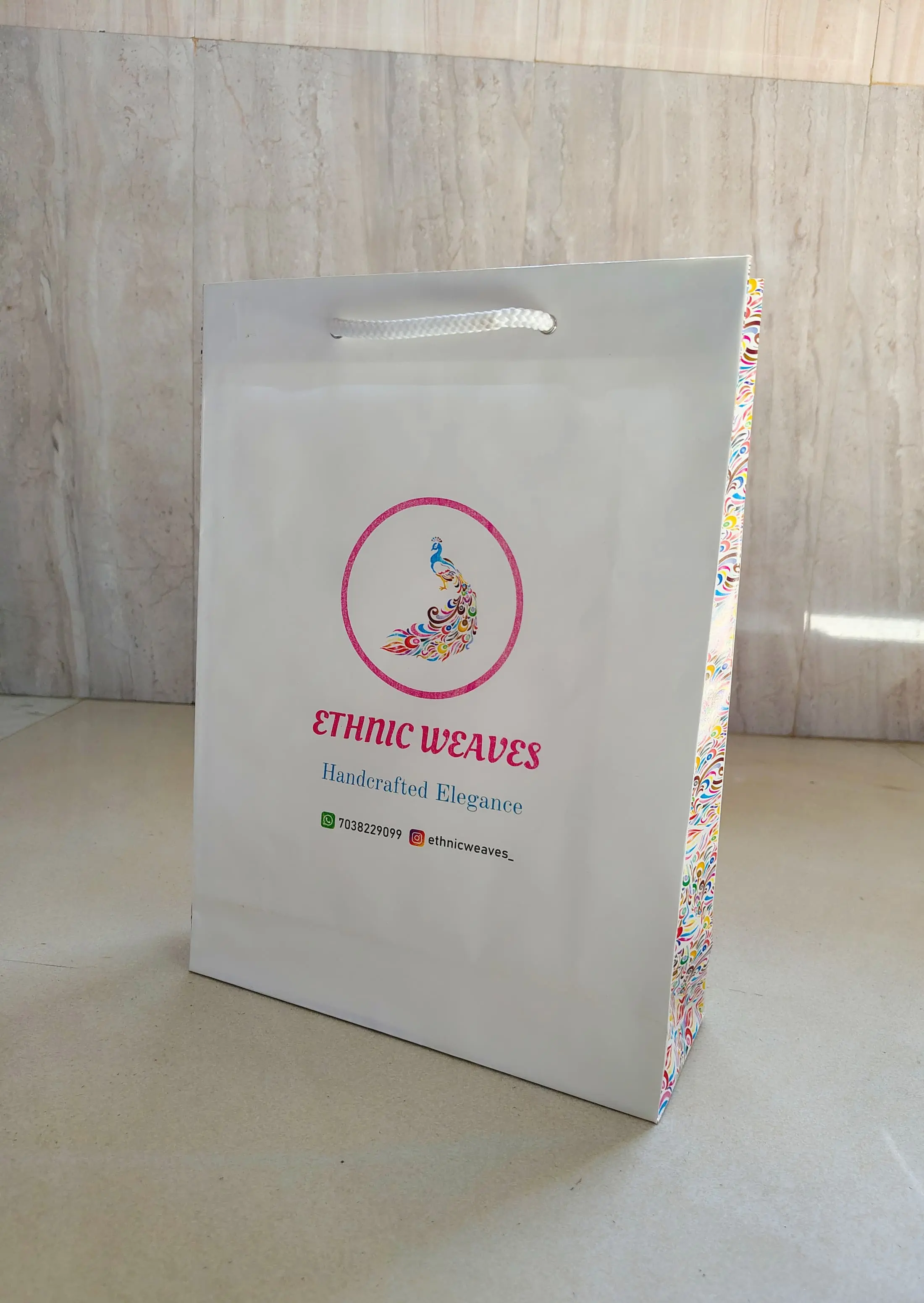 Custom shopping customised paper bags manufacturer India