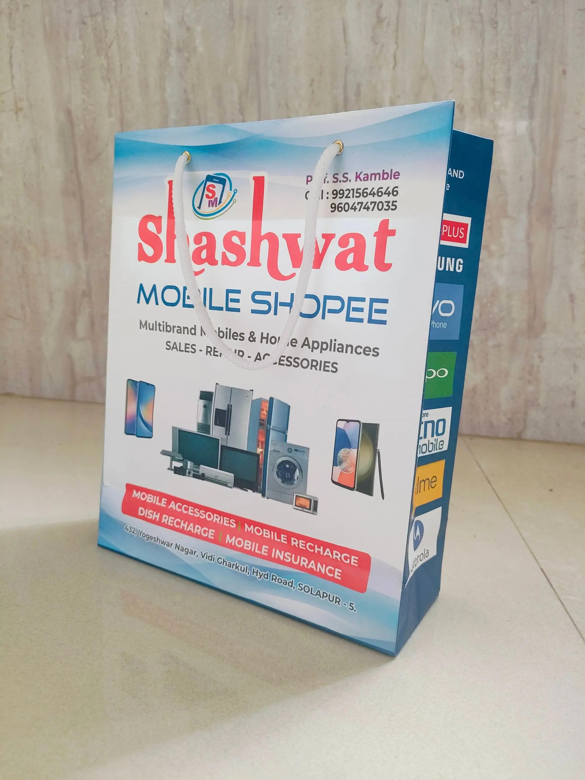 Custom shopping customised paper bags manufacturer India