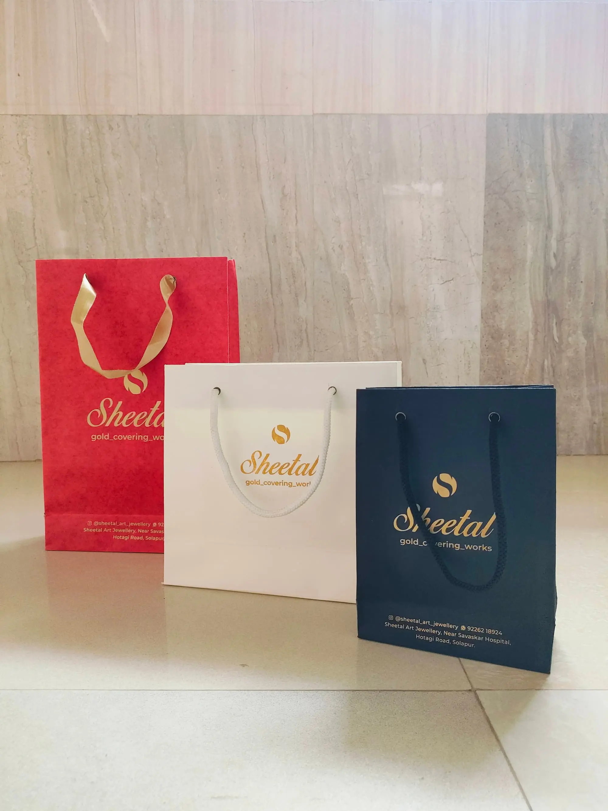 Custom shopping customised paper bags manufacturer India